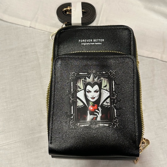 Disney Handbags - Disney Evil Queen Forever Young Small Crossbody Bag NWOT​